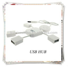 4 Port USB Hub Kabel Splitter Hub Adapter, Mann geformt